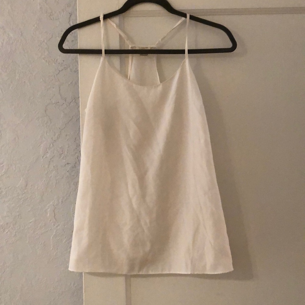 Jcrew top with adjustable straps!